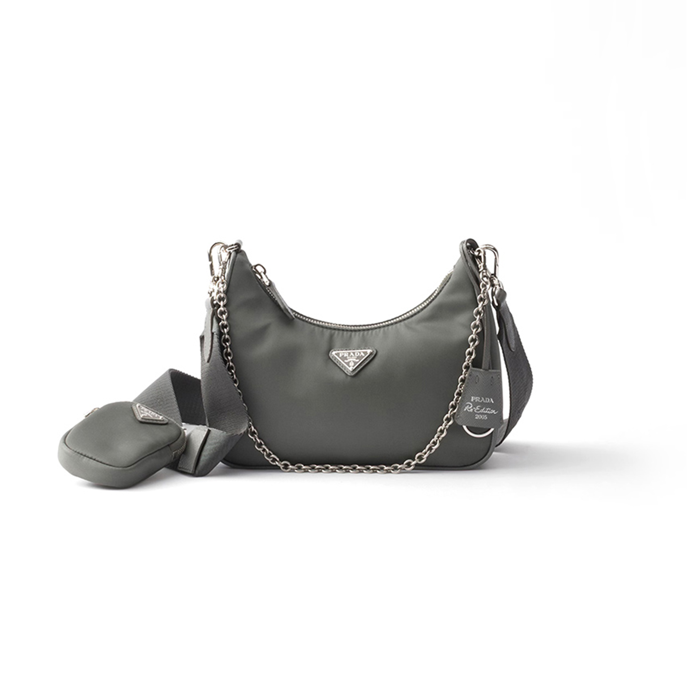 PRADA RE-EDITION 2005 RE-NYLON BAG 1BH204 (22*18*15cm)